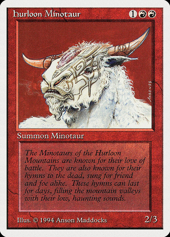 Hurloon Minotaur [Summer Magic / Edgar] | Silver Goblin