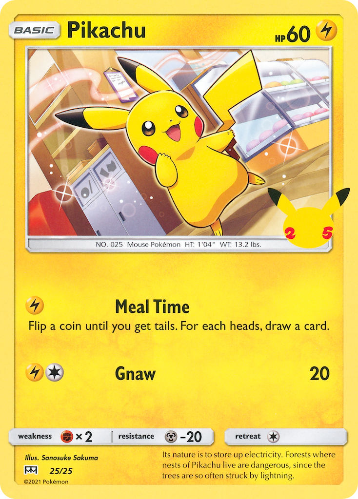 Pikachu (25/25) [McDonald's 25th Anniversary] | Silver Goblin