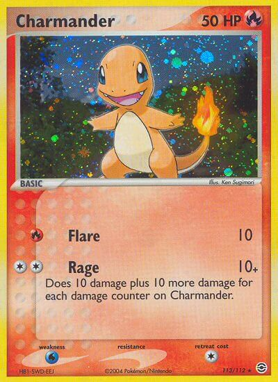 Charmander (113/112) [EX: FireRed & LeafGreen] | Silver Goblin