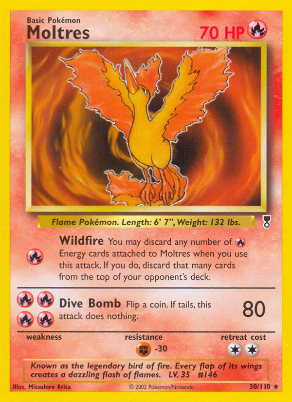 Moltres (30/110) [Legendary Collection] | Silver Goblin