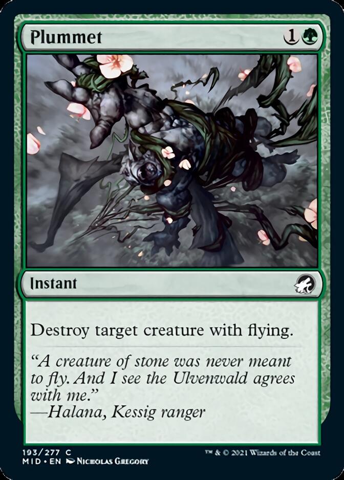 Plummet [Innistrad: Midnight Hunt] | Silver Goblin