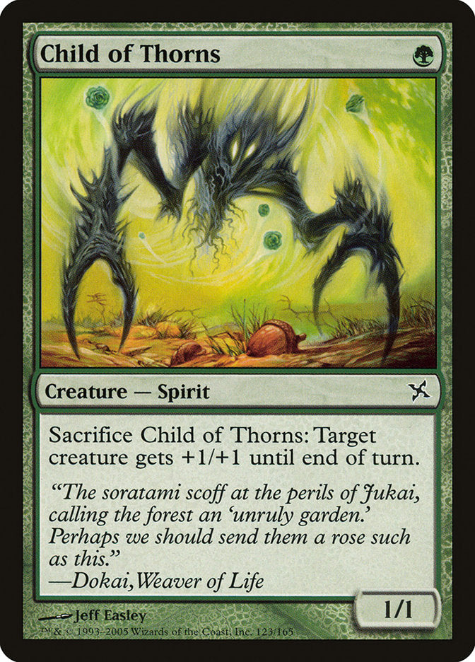 Child of Thorns [Betrayers of Kamigawa] | Silver Goblin