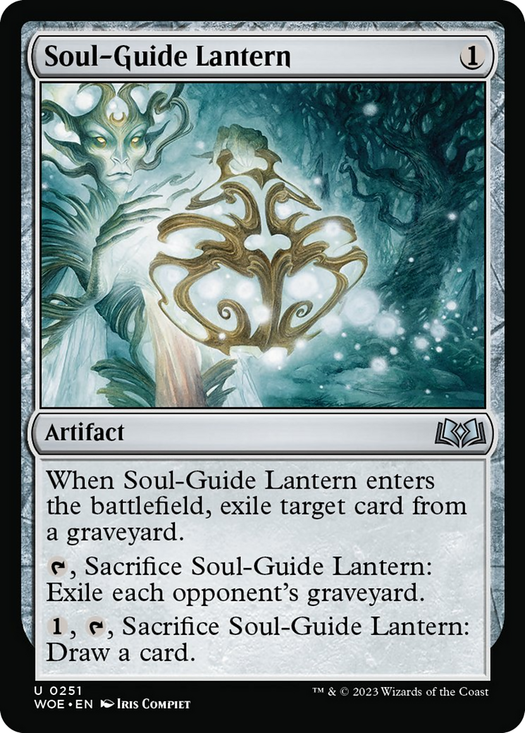 Soul-Guide Lantern [Wilds of Eldraine] | Silver Goblin