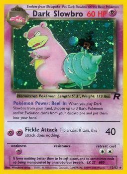 Dark Slowbro (12/82) [Team Rocket Unlimited] | Silver Goblin