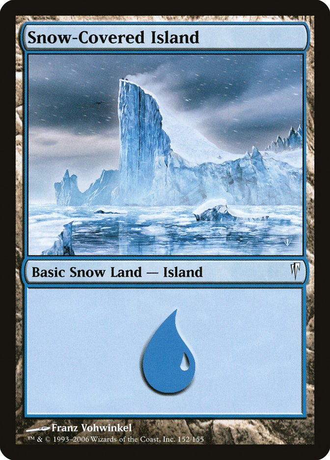 Snow-Covered Island [Coldsnap] | Silver Goblin