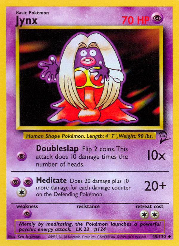 Jynx (45/130) [Base Set 2] | Silver Goblin