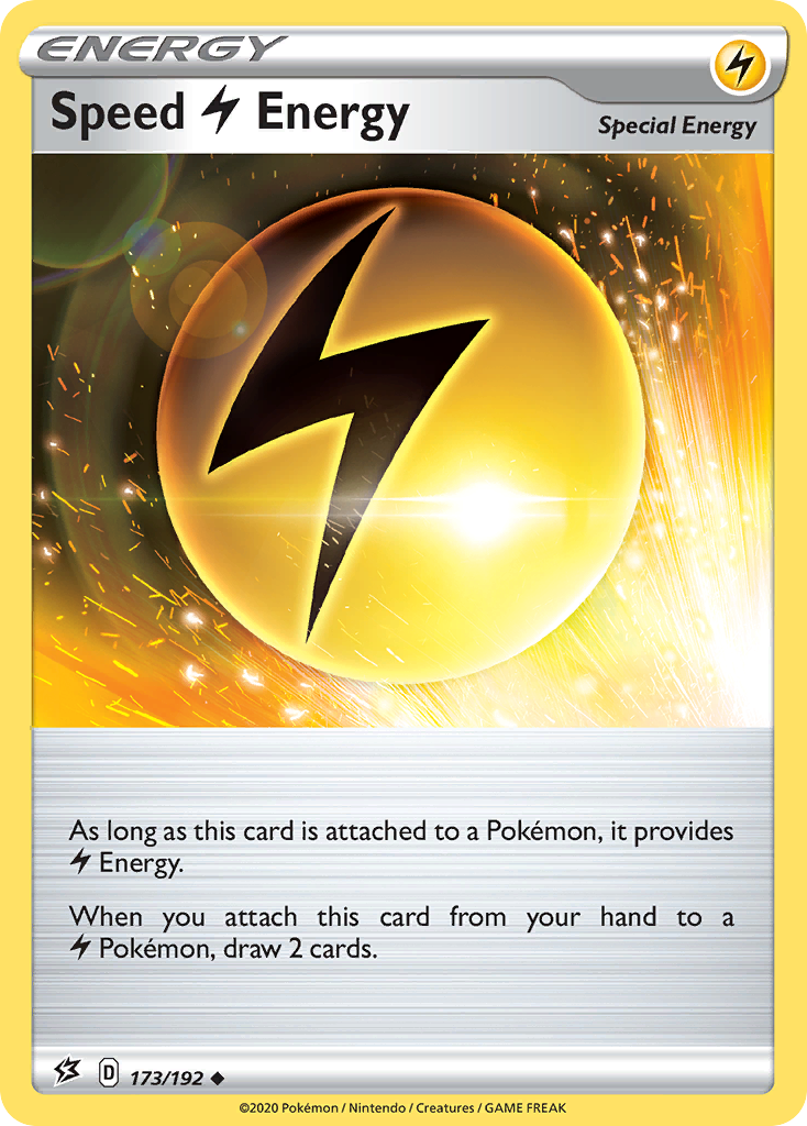 Speed Lightning Energy (173/192) [Sword & Shield: Rebel Clash] | Silver Goblin