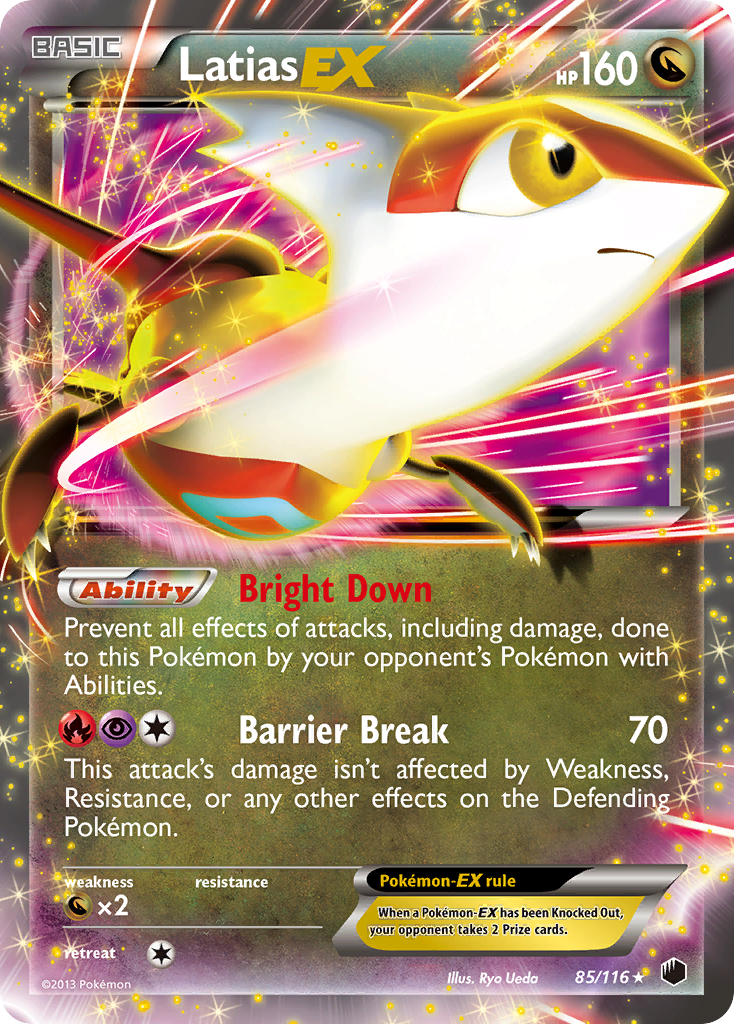 Latias EX (85/116) [Black & White: Plasma Freeze] | Silver Goblin