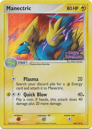 Manectric (46/110) (Stamped) [EX: Holon Phantoms] | Silver Goblin