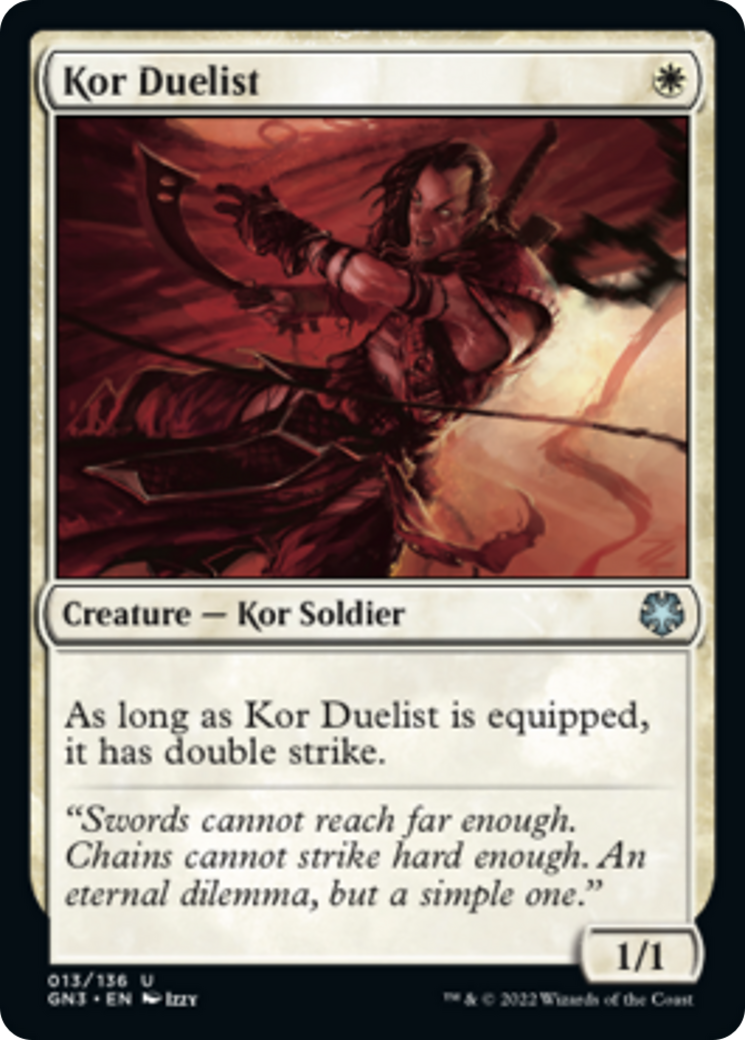 Kor Duelist [Game Night: Free-for-All] | Silver Goblin