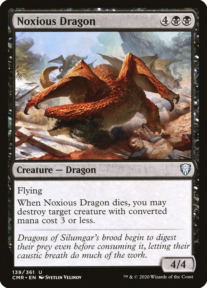 Noxious Dragon [Commander Legends] | Silver Goblin
