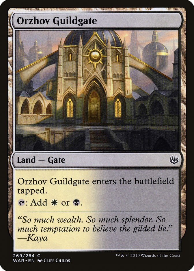 Orzhov Guildgate [War of the Spark] | Silver Goblin