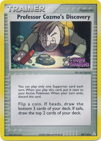 Professor Cozmo's Discovery (89/110) (Stamped) [EX: Holon Phantoms] | Silver Goblin