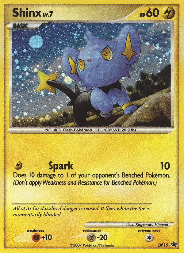 Shinx (DP15) [Diamond & Pearl: Black Star Promos] | Silver Goblin