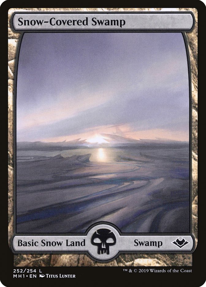 Snow-Covered Swamp [Modern Horizons] | Silver Goblin