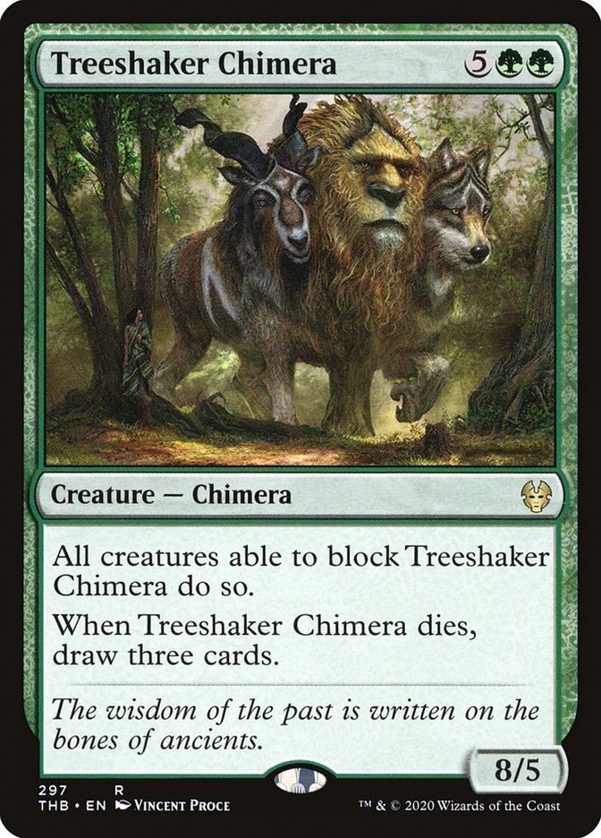 Treeshaker Chimera [Theros Beyond Death] | Silver Goblin