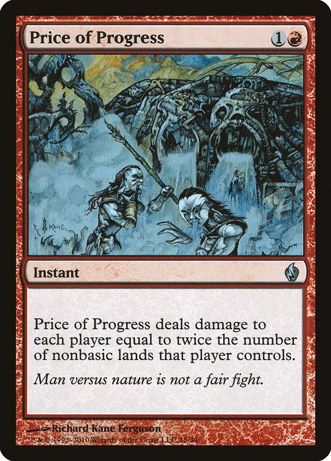 Price of Progress [Premium Deck Series: Fire and Lightning] | Silver Goblin