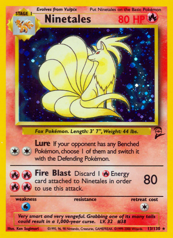 Ninetales (13/130) [Base Set 2] | Silver Goblin