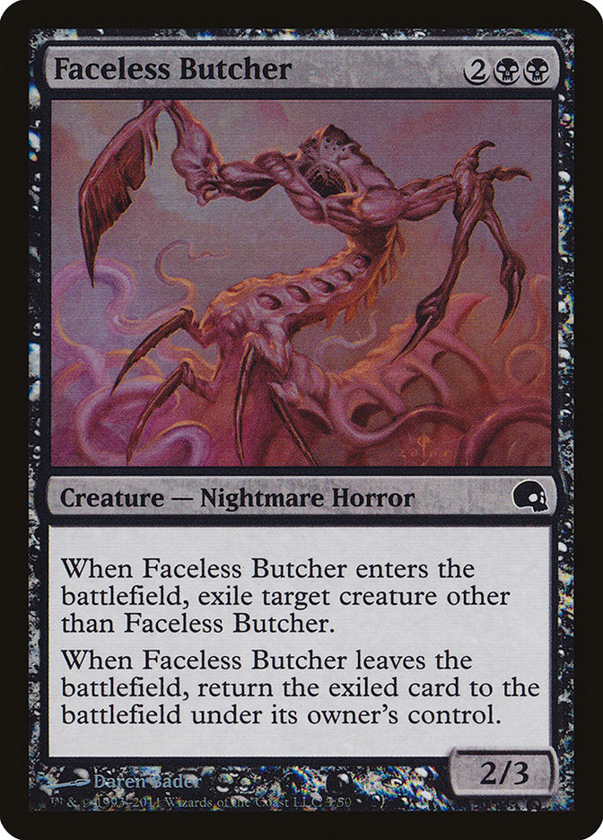 Faceless Butcher [Premium Deck Series: Graveborn] | Silver Goblin