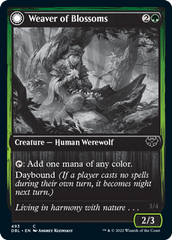 Weaver of Blossoms // Blossom-Clad Werewolf [Innistrad: Double Feature] | Silver Goblin