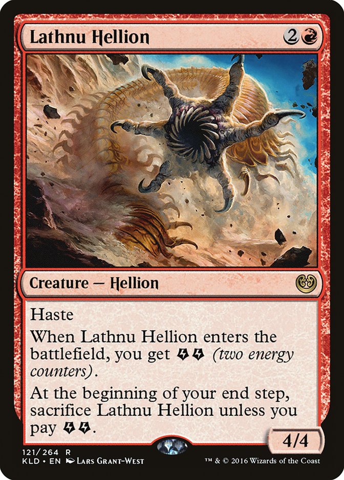 Lathnu Hellion [Kaladesh] | Silver Goblin