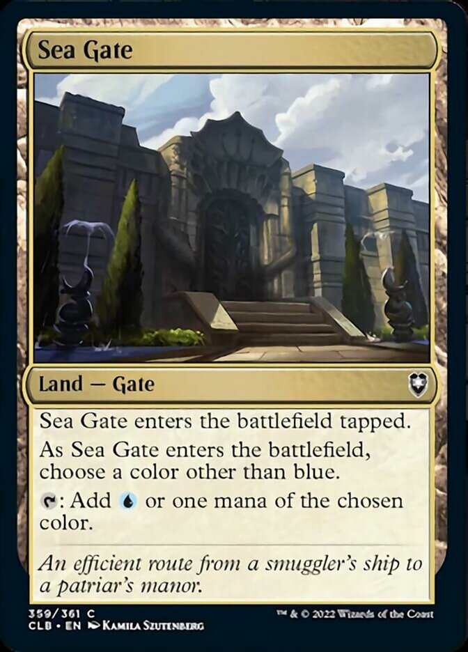 Sea Gate [Commander Legends: Battle for Baldur's Gate] | Silver Goblin