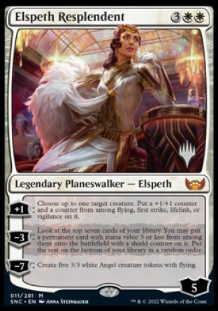 Elspeth Resplendent (Promo Pack) [Streets of New Capenna Promos] | Silver Goblin