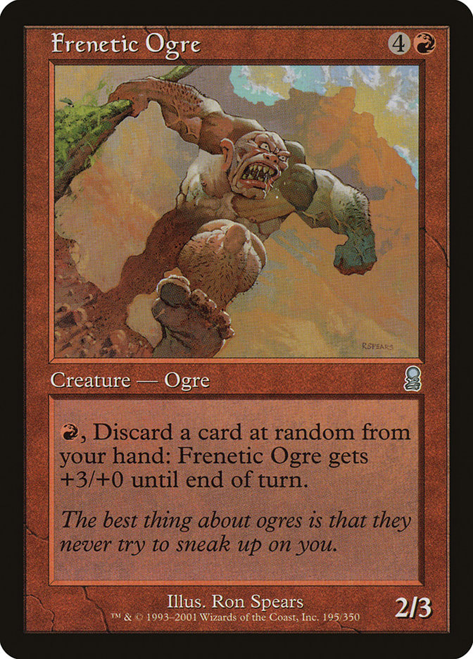 Frenetic Ogre [Odyssey] | Silver Goblin