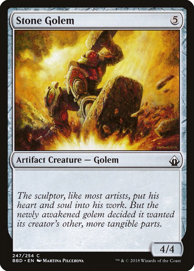 Stone Golem [Battlebond] | Silver Goblin