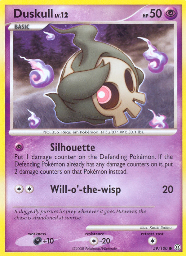 Duskull (59/100) [Diamond & Pearl: Stormfront] | Silver Goblin