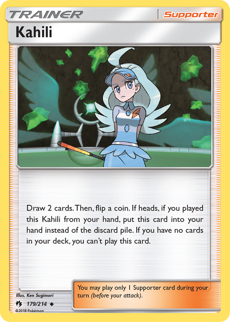 Kahili (179/214) [Sun & Moon: Lost Thunder] | Silver Goblin