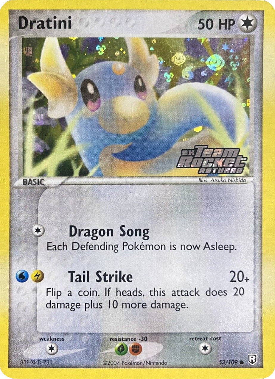 Dratini (53/109) (Stamped) [EX: Team Rocket Returns] | Silver Goblin