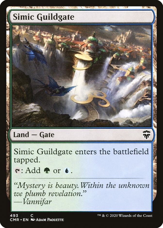 Simic Guildgate [Commander Legends] | Silver Goblin