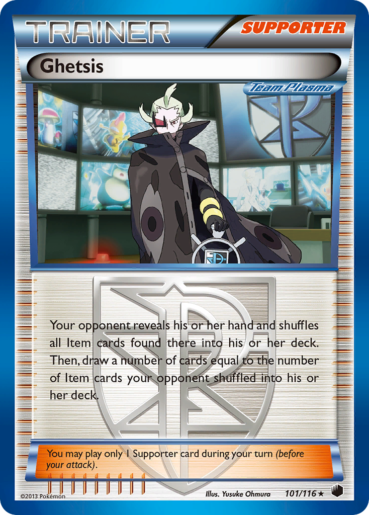 Ghetsis (101/116) [Black & White: Plasma Freeze] | Silver Goblin