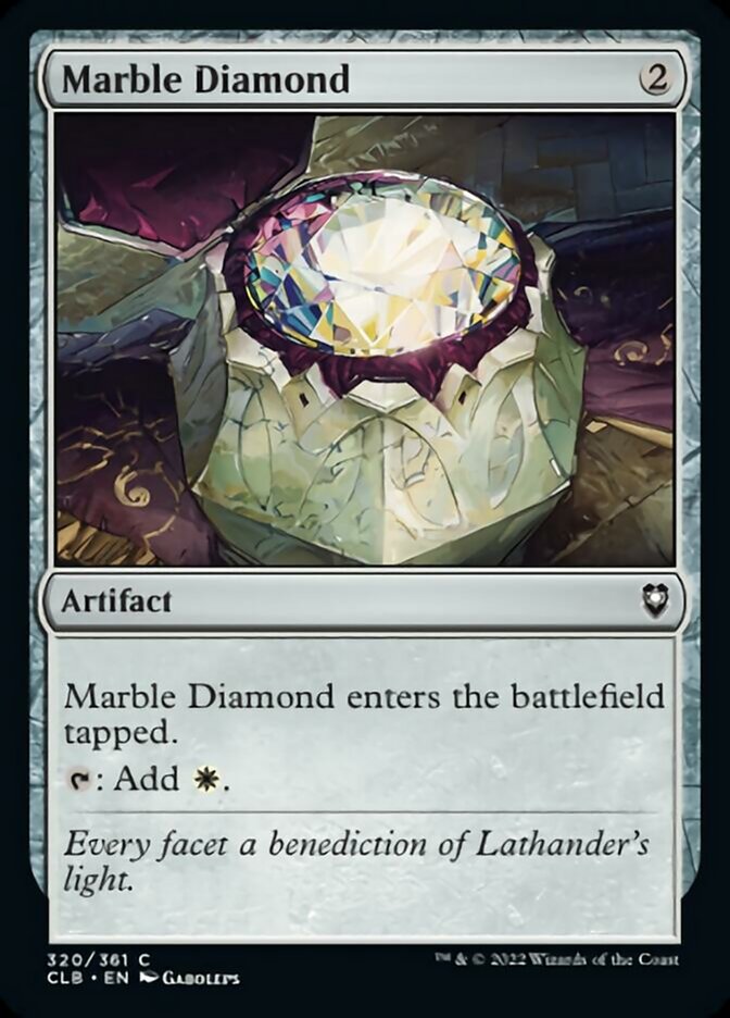 Marble Diamond [Commander Legends: Battle for Baldur's Gate] | Silver Goblin
