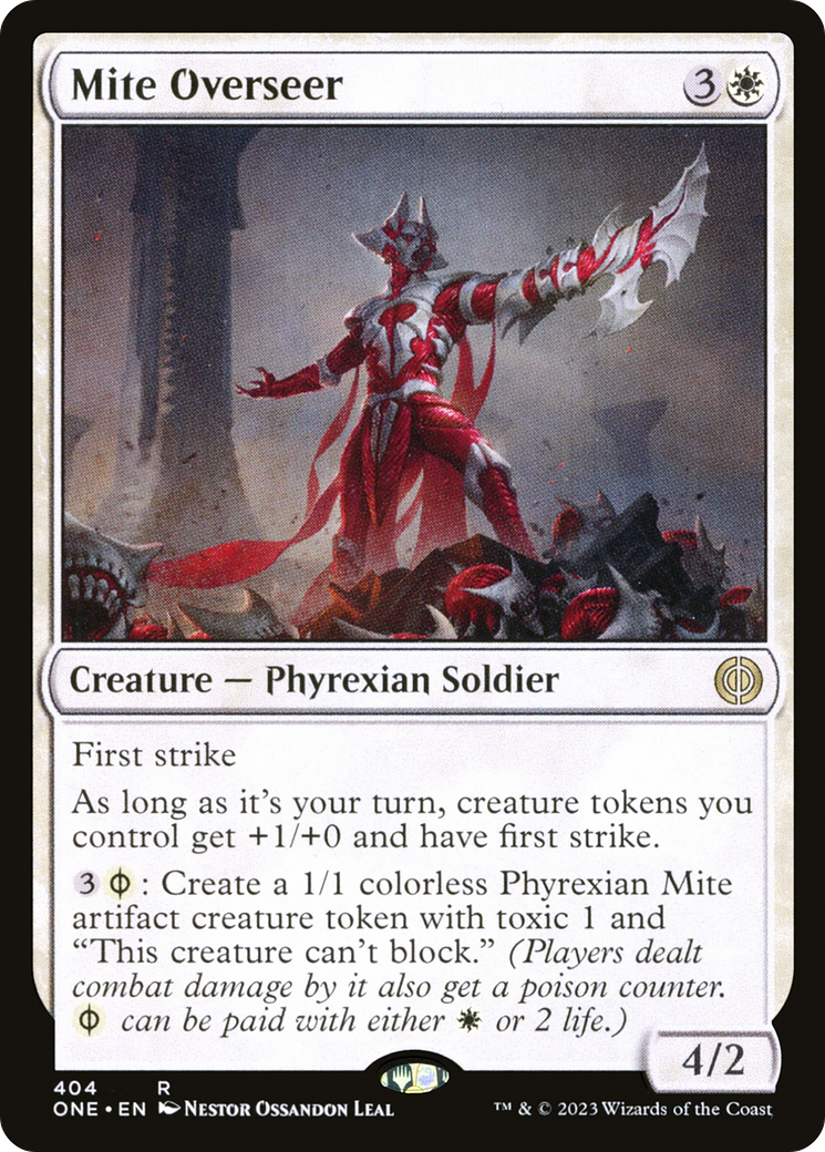 Mite Overseer [Phyrexia: All Will Be One] | Silver Goblin