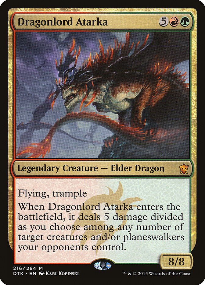 Dragonlord Atarka [Dragons of Tarkir] | Silver Goblin