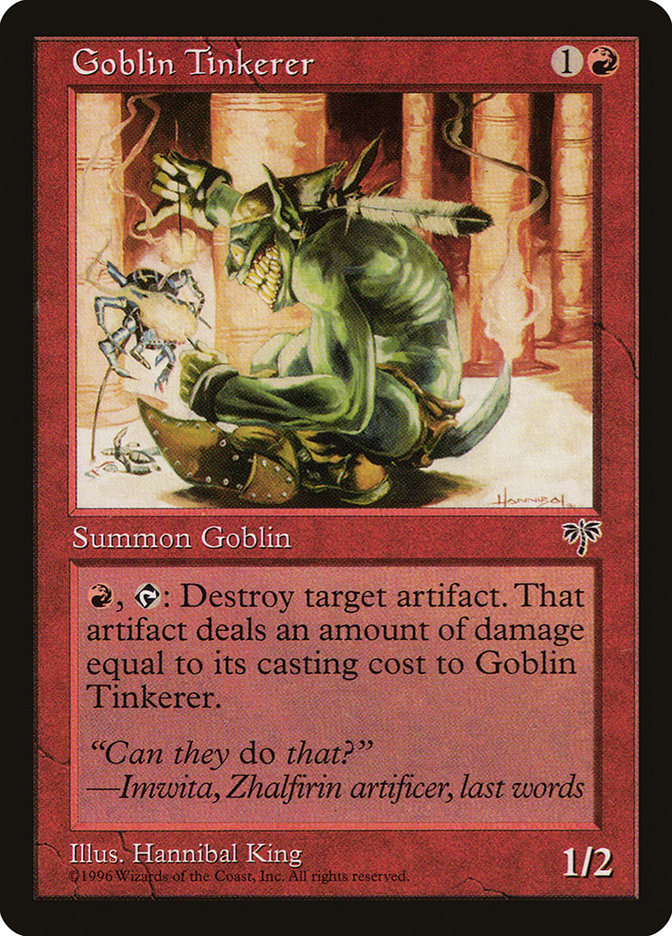 Goblin Tinkerer [Mirage] | Silver Goblin