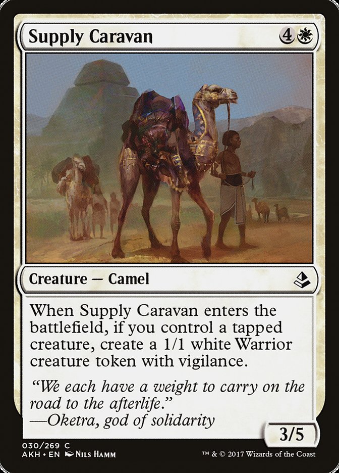 Supply Caravan [Amonkhet] | Silver Goblin