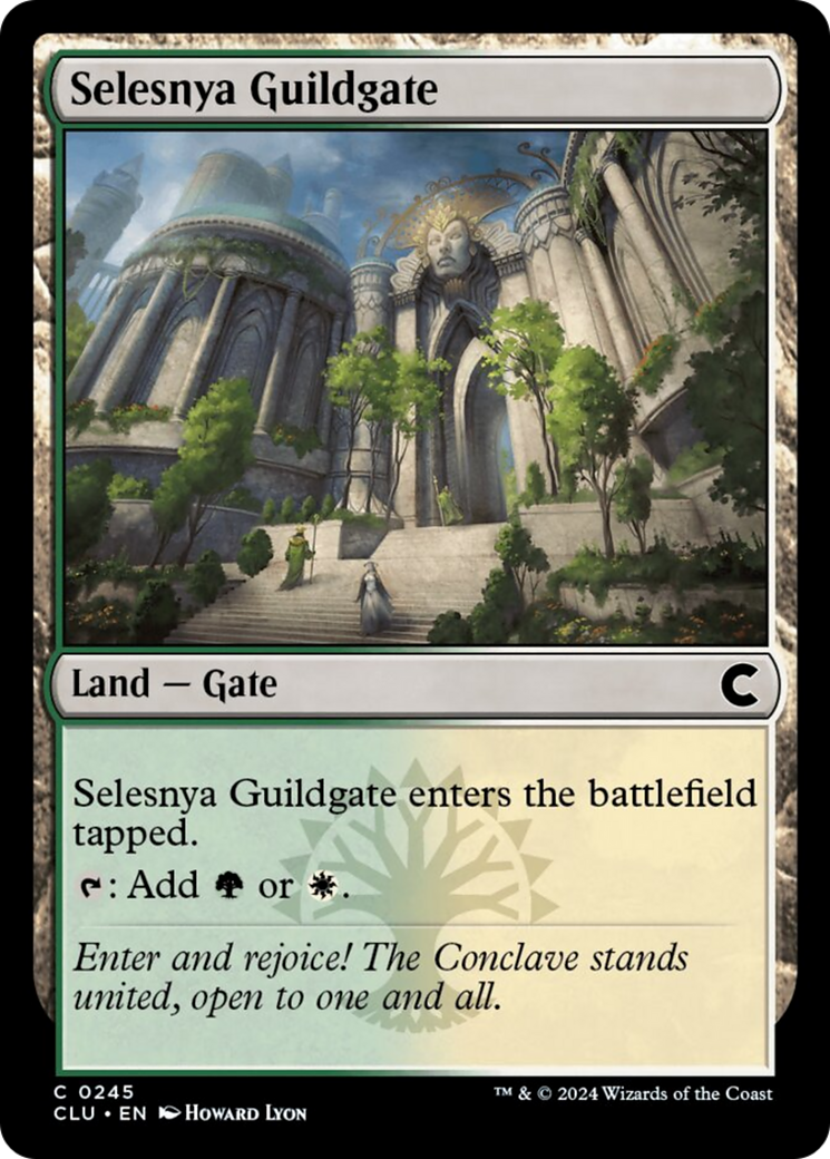Selesnya Guildgate [Ravnica: Clue Edition] | Silver Goblin