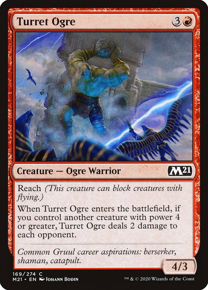 Turret Ogre [Core Set 2021] | Silver Goblin