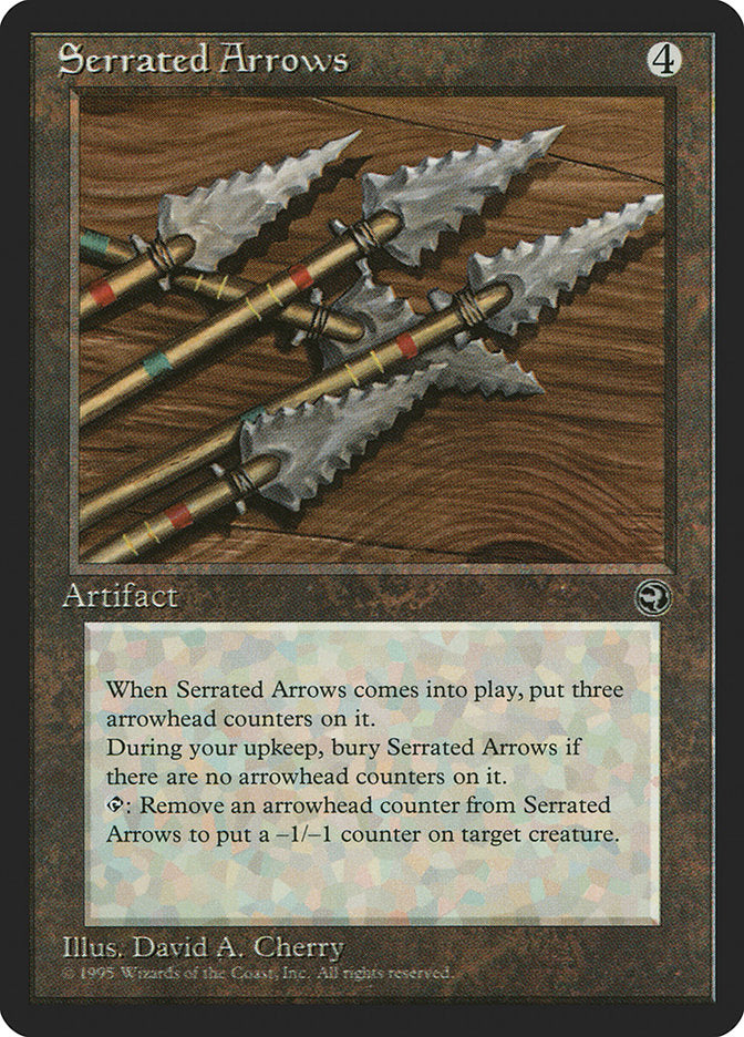 Serrated Arrows [Homelands] | Silver Goblin