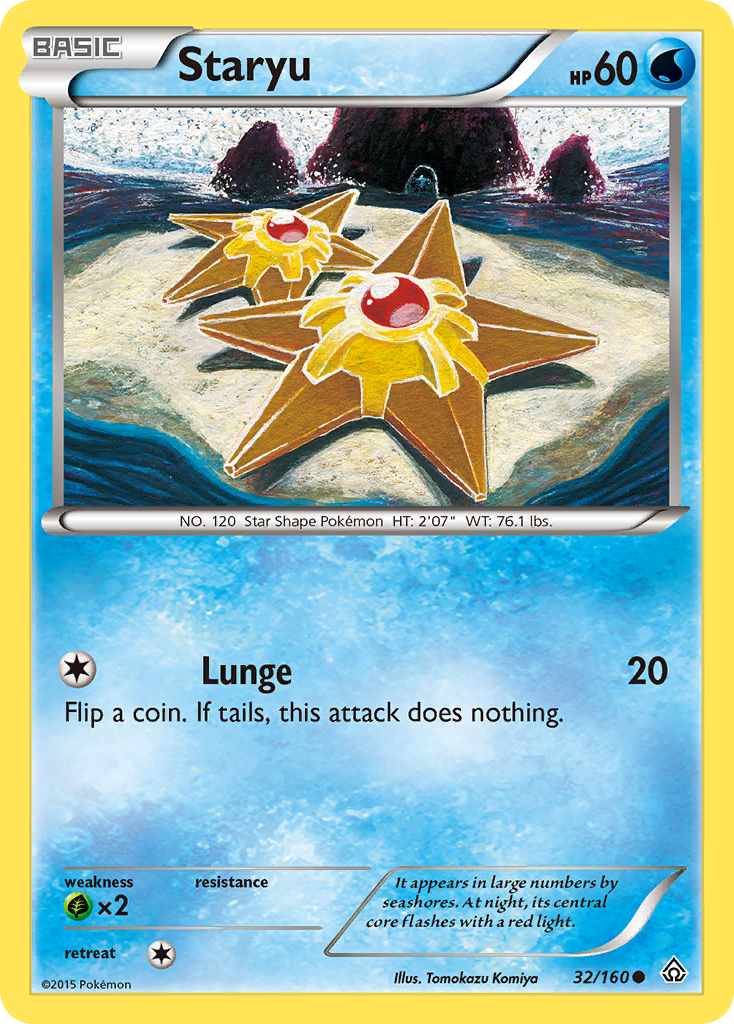 Staryu (32/160) [XY: Primal Clash] | Silver Goblin