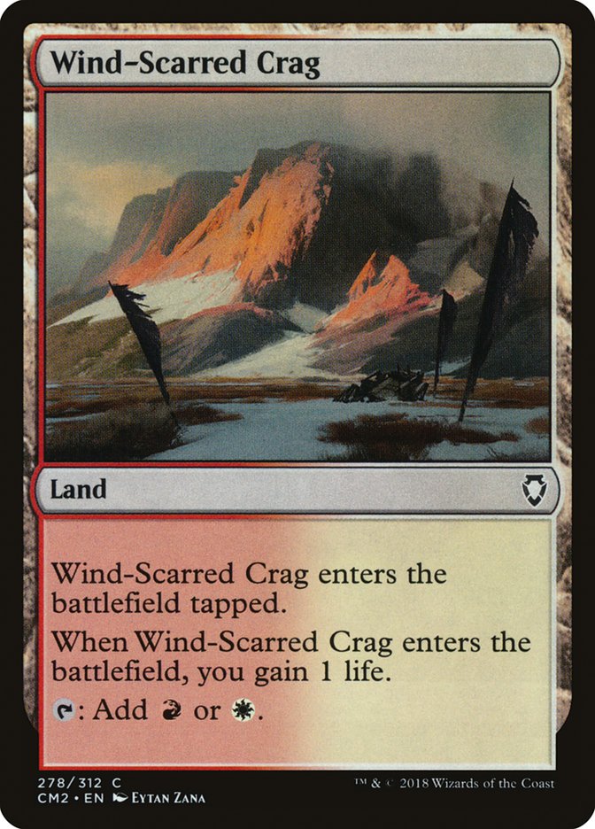 Wind-Scarred Crag [Commander Anthology Volume II] | Silver Goblin