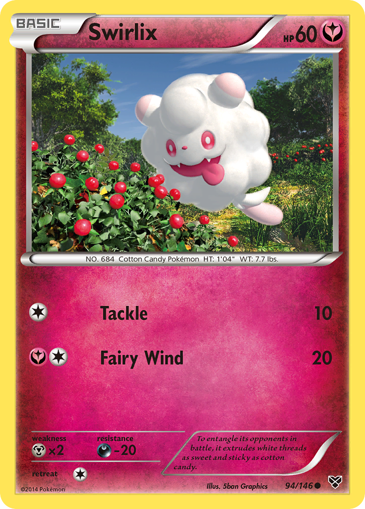 Swirlix (94/146) [XY: Base Set] | Silver Goblin