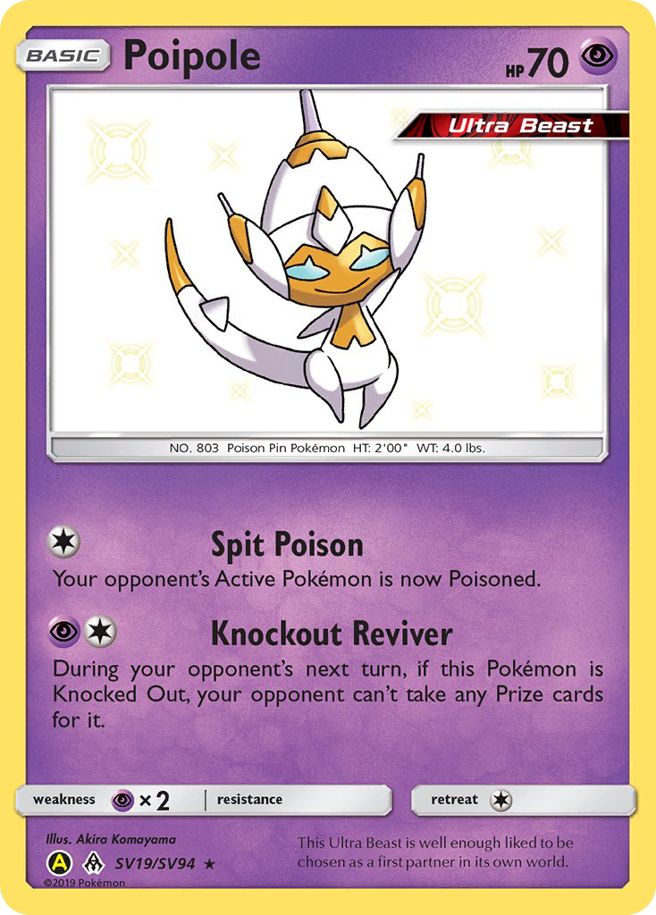 Poipole (SV19/SV94) [Sun & Moon: Hidden Fates - Shiny Vault] | Silver Goblin