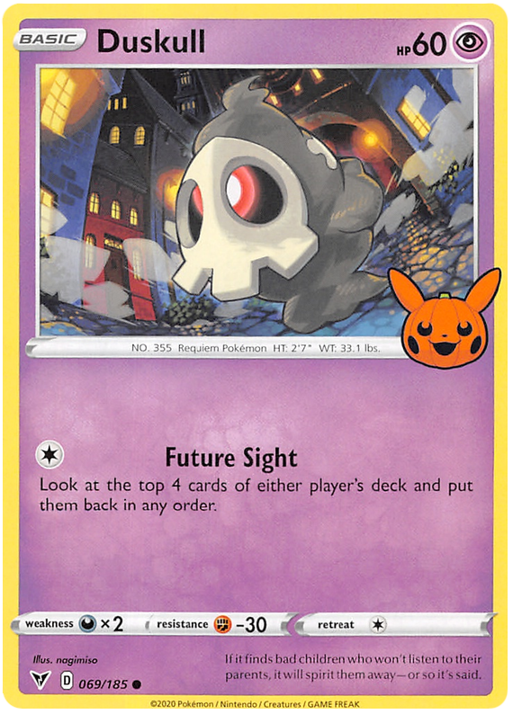 Duskull (069/185) [Trick or Trade 2023] | Silver Goblin