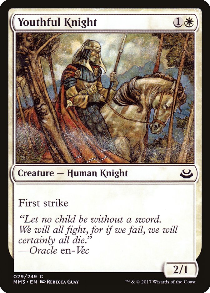 Youthful Knight [Modern Masters 2017] | Silver Goblin