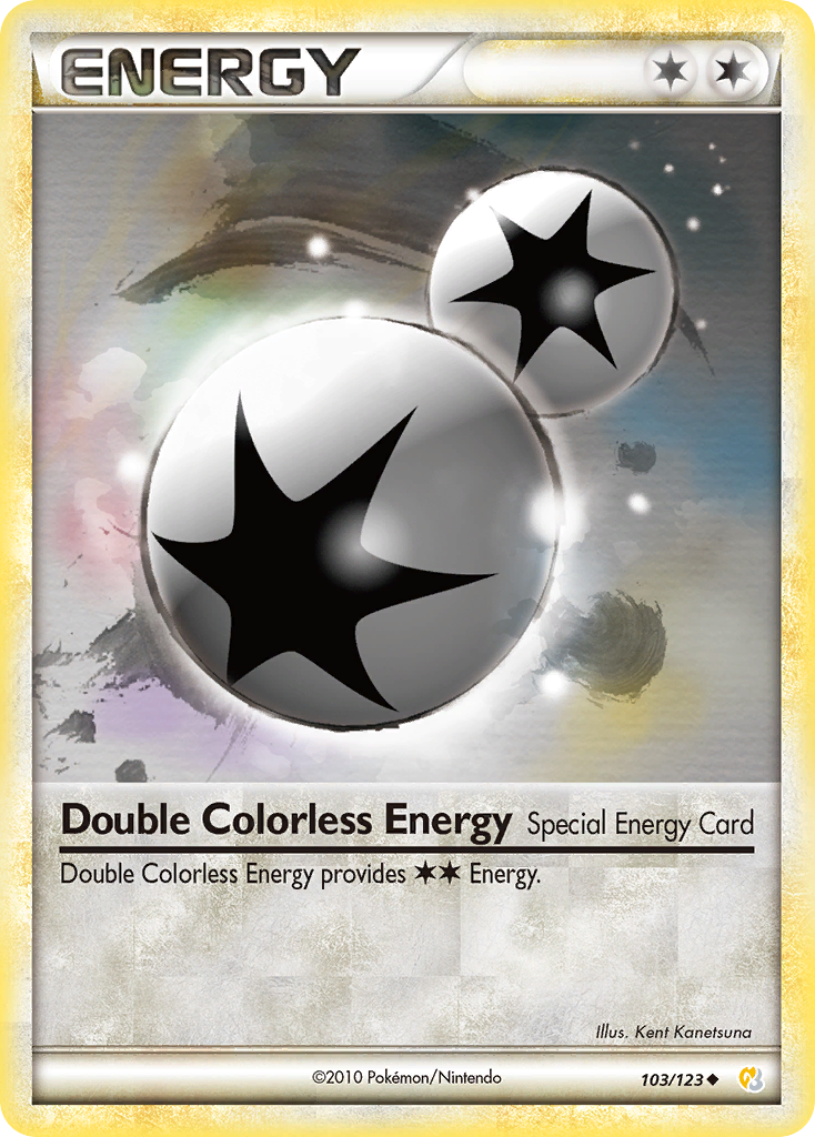 Double Colorless Energy (103/123) [HeartGold & SoulSilver: Base Set] | Silver Goblin
