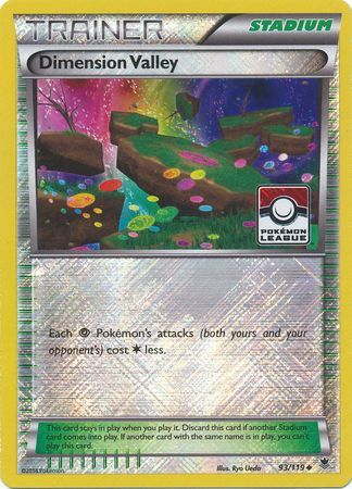 Dimension Valley (93/119) (League Promo) [XY: Phantom Forces] | Silver Goblin